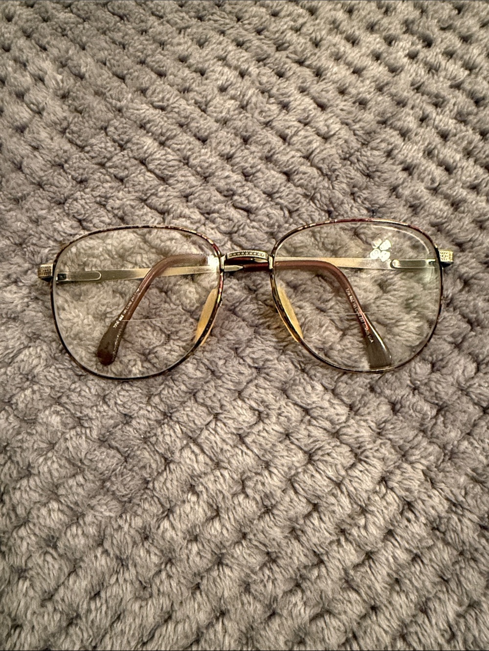 Vintage Titmus Safety Glasses Clear Lenses with Readers